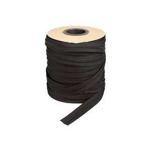 Spiral Zipper on roll nylon 4mm/200m, Black 580